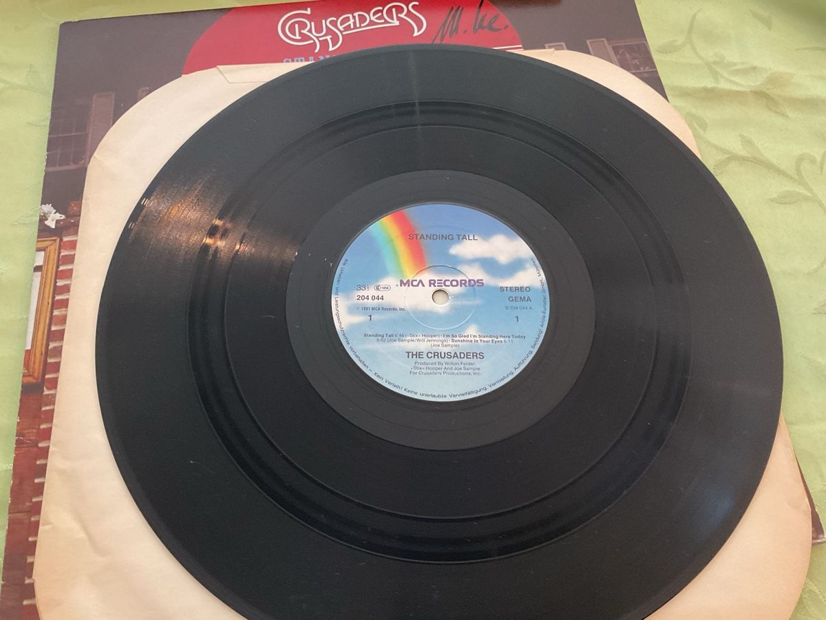 Dischi in vinile: The Crusaders - Standing Tall, LP Vinyl Platte – Usato da Steinach venduto da Quarkie 2