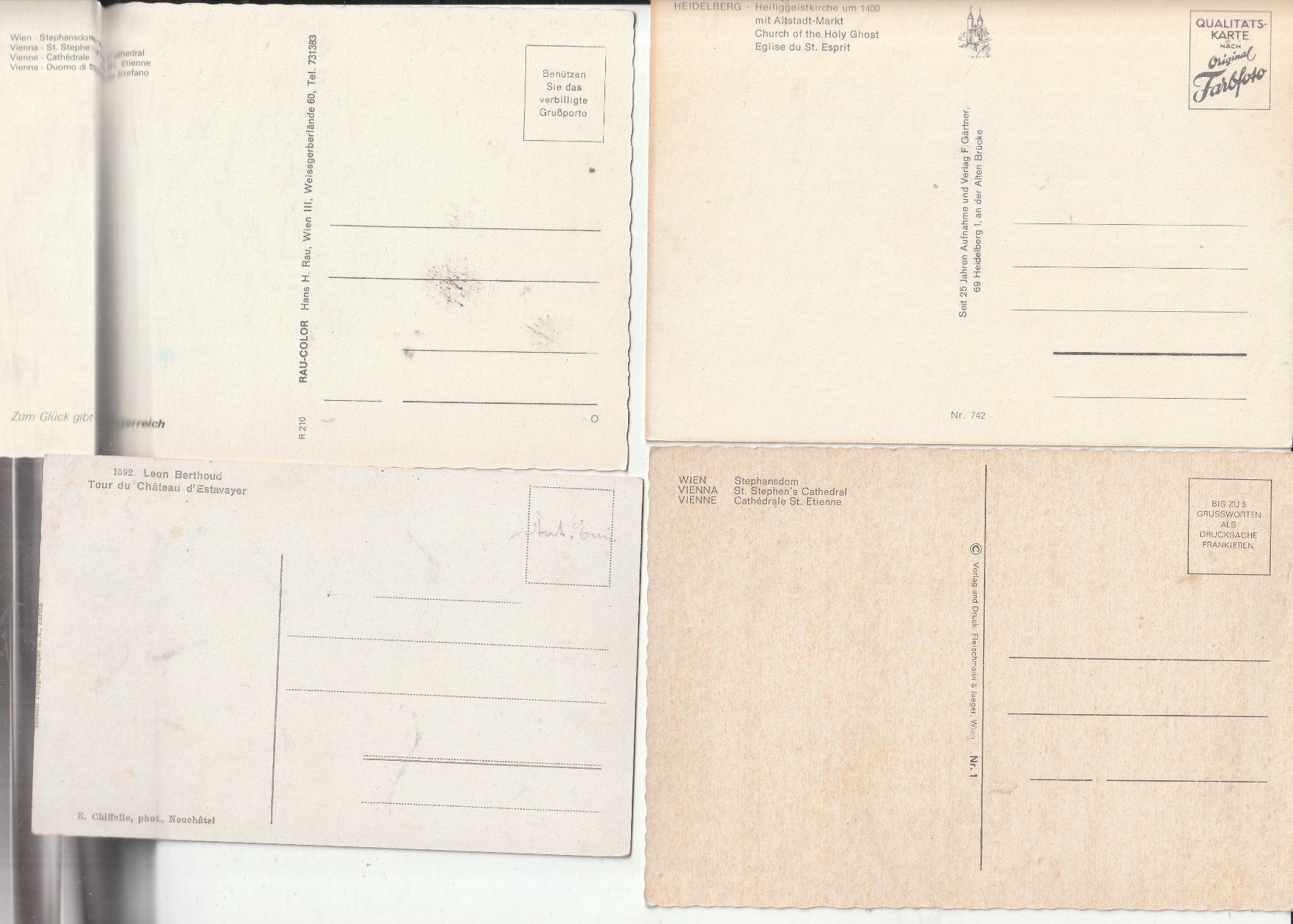 Cartoline postali: 20 AK Kirchen - Sakralbauten – Usato da Lumbrein venduto da made02 9