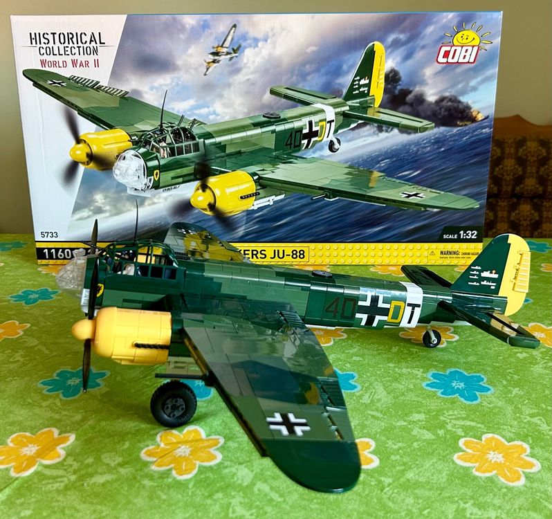 Cobi Jeux de construction: +++ Cobi 5733 Junkers Ju-88 - gebraucht + OVP +++ – D'occasion à Muri b. Bern par weickmann