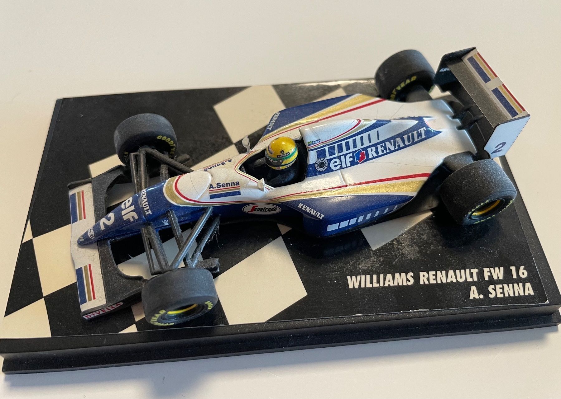 Minichamps Modellini d'auto: SENNA Williams Renault FW 16 – Usato da Le Landeron venduto da Gianns46 2