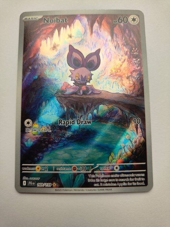 Pokemon Noibat Illustration Full Art eF-eM (Gebraucht) in Thalwil für ...