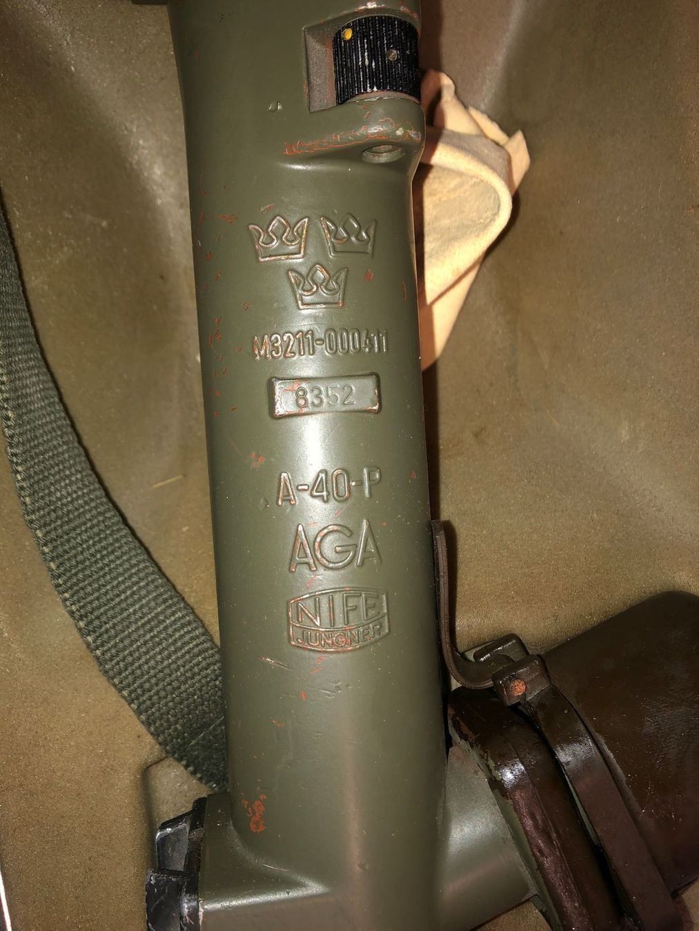 Armi bianche: Périscope armée suédoise AGA 40 – Usato da Lausanne venduto da asdyx 3