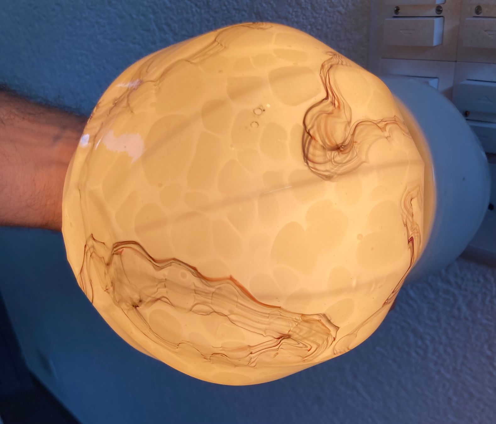 Lampade: Art Deco Wandlampe oder Aussenlampe gedeckter Bereich – Usato da Büsserach venduto da Urkundenflora 4