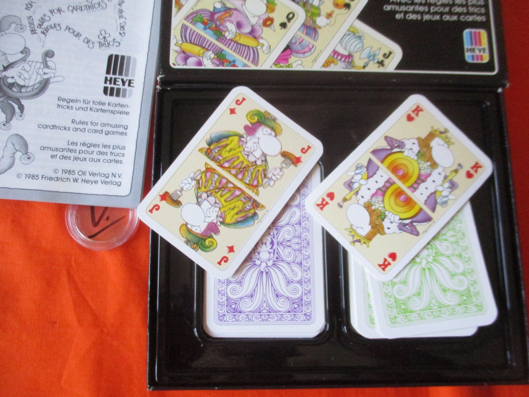 Heye Spiele: Spielkarten Mordillo Mini Karten – Neu (gemäss Beschreibung) aus Birsfelden von alles-muss-raus 1