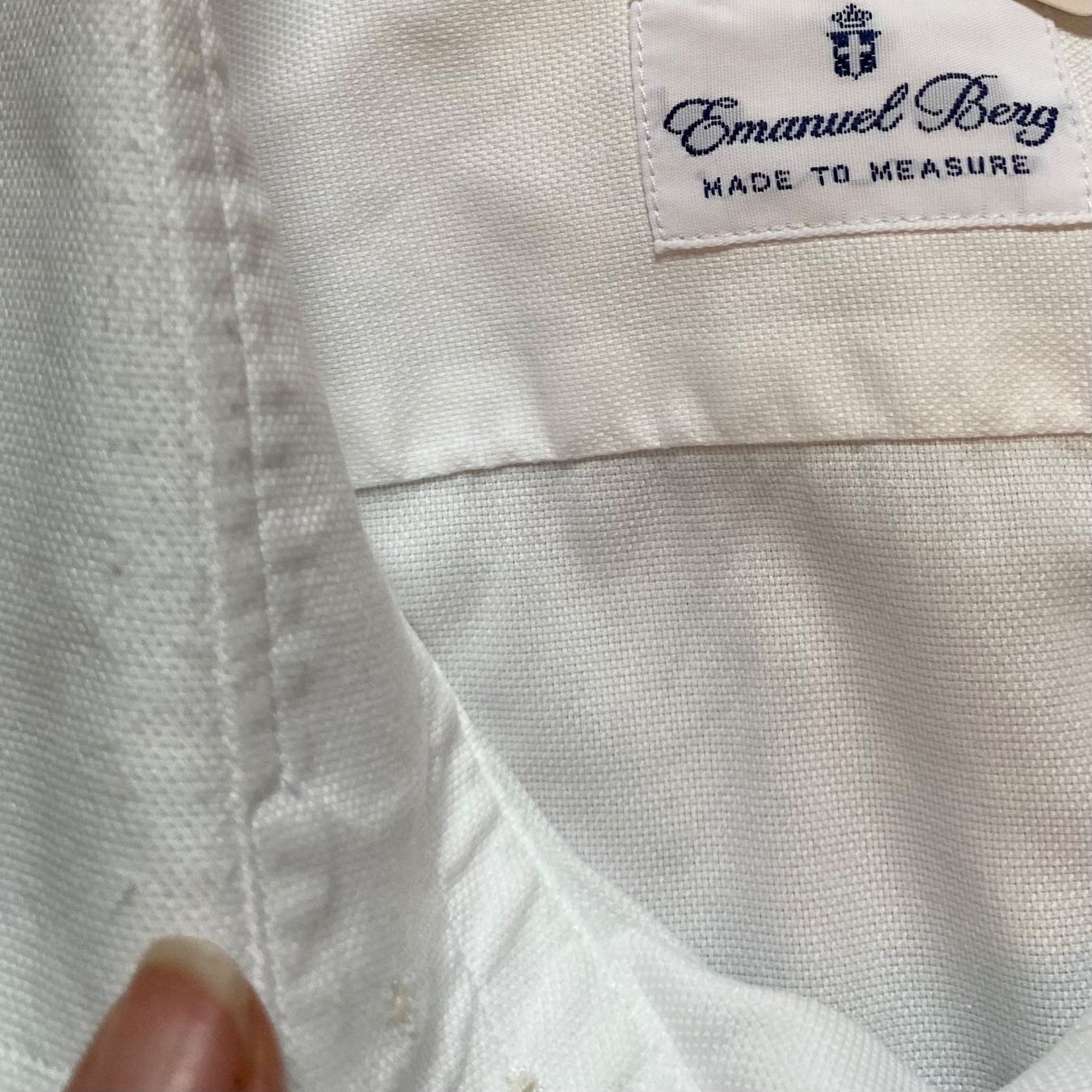 Hemden: weisses EMANUEL BERG Hemd – Gebraucht aus Zürich von ClosetQueen 8