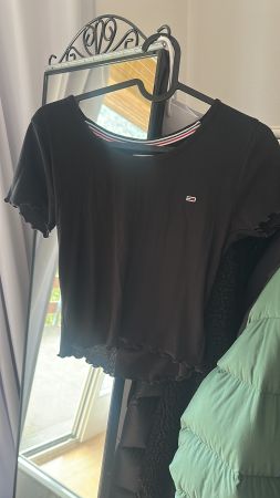 T-shirt noir Tommy Hilfiger