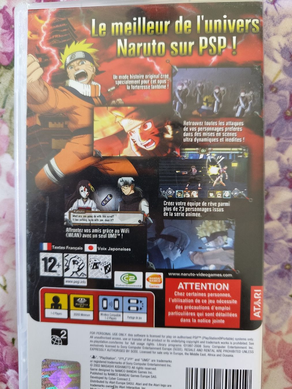 Giochi: Naruto Ultimate Ninja Heroes 2 Phantom Fortress PSP  – Usato da Court venduto da Chronoss 2