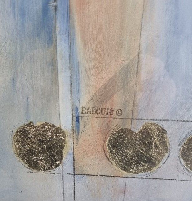 Poster & Bilder: Balouis Bild Gerahmtes Poster The Table – Gebraucht aus Flums von Flumsantik 3