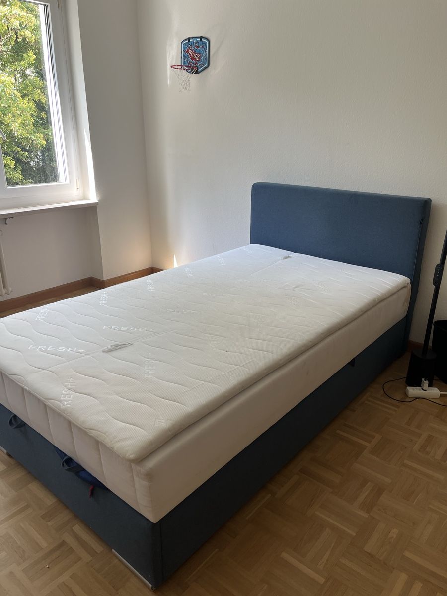 Letti: Box spring Bett 120x200 mit Kasten  – Usato da Binningen venduto da Inga22 3