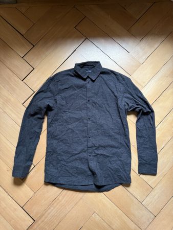 STOFFBRUCH - Hemd schwarz faded L (NEU)