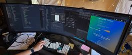 Schnellverkauf Samsung Monitor Odyssey Neo 57 ", 7680 x 2160