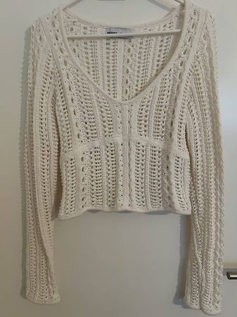 Bershka Häkelpullover / Crochet Top