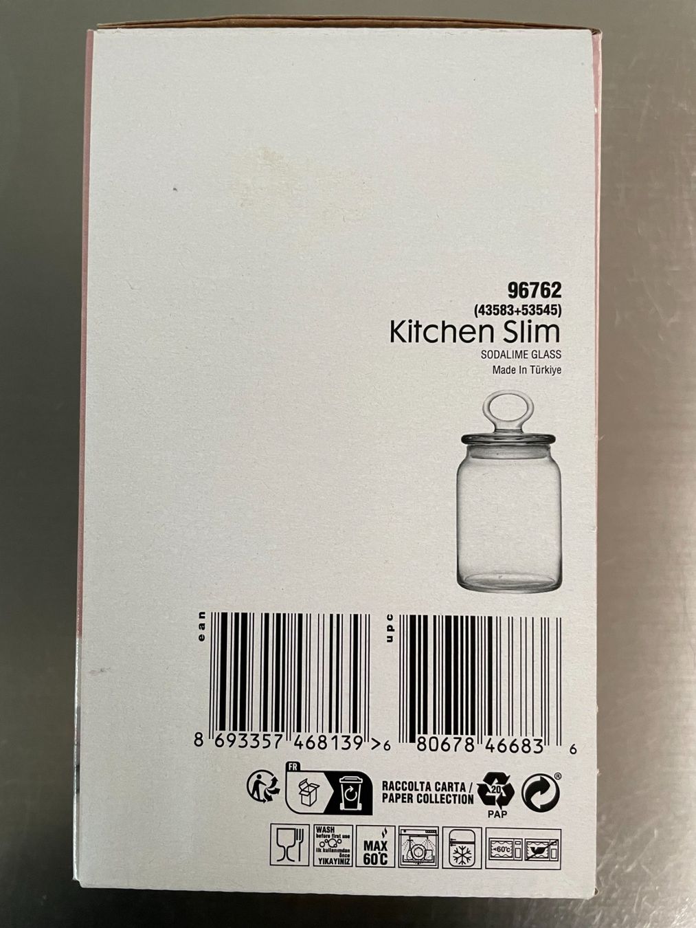 Bicchieri: Vorratsglas Kitchen von Paşabahçe – Nuovo e nell'imballaggio originale da Aarburg venduto da Qin3ze 2