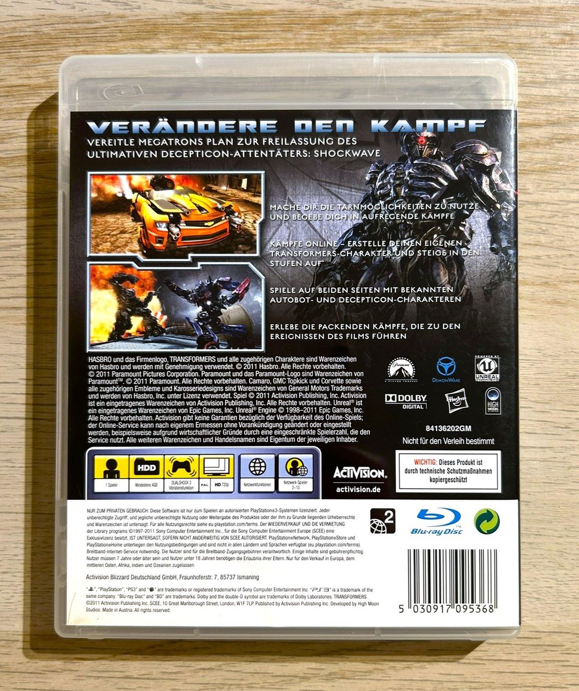 Sony Spiele: Transformers 3 PS3 – Gebraucht aus St. Gallen von Alpine.Arcade 1