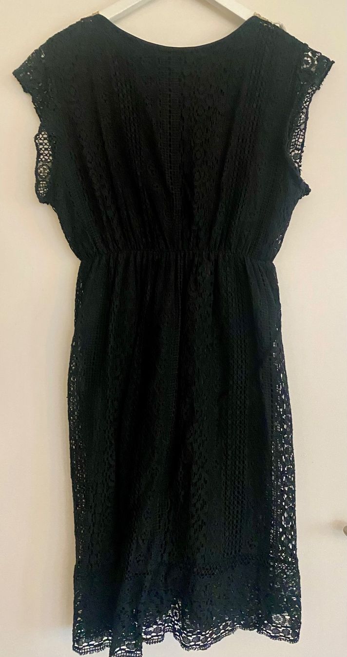 Kleider: Spitzen-Strandkleid in Schwarz, Gr. One Size – Gebraucht aus Zürich von Maria2021 4