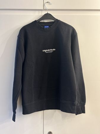 Jack & Jones Originals Studio Sweatshirt - Size S - Black -
