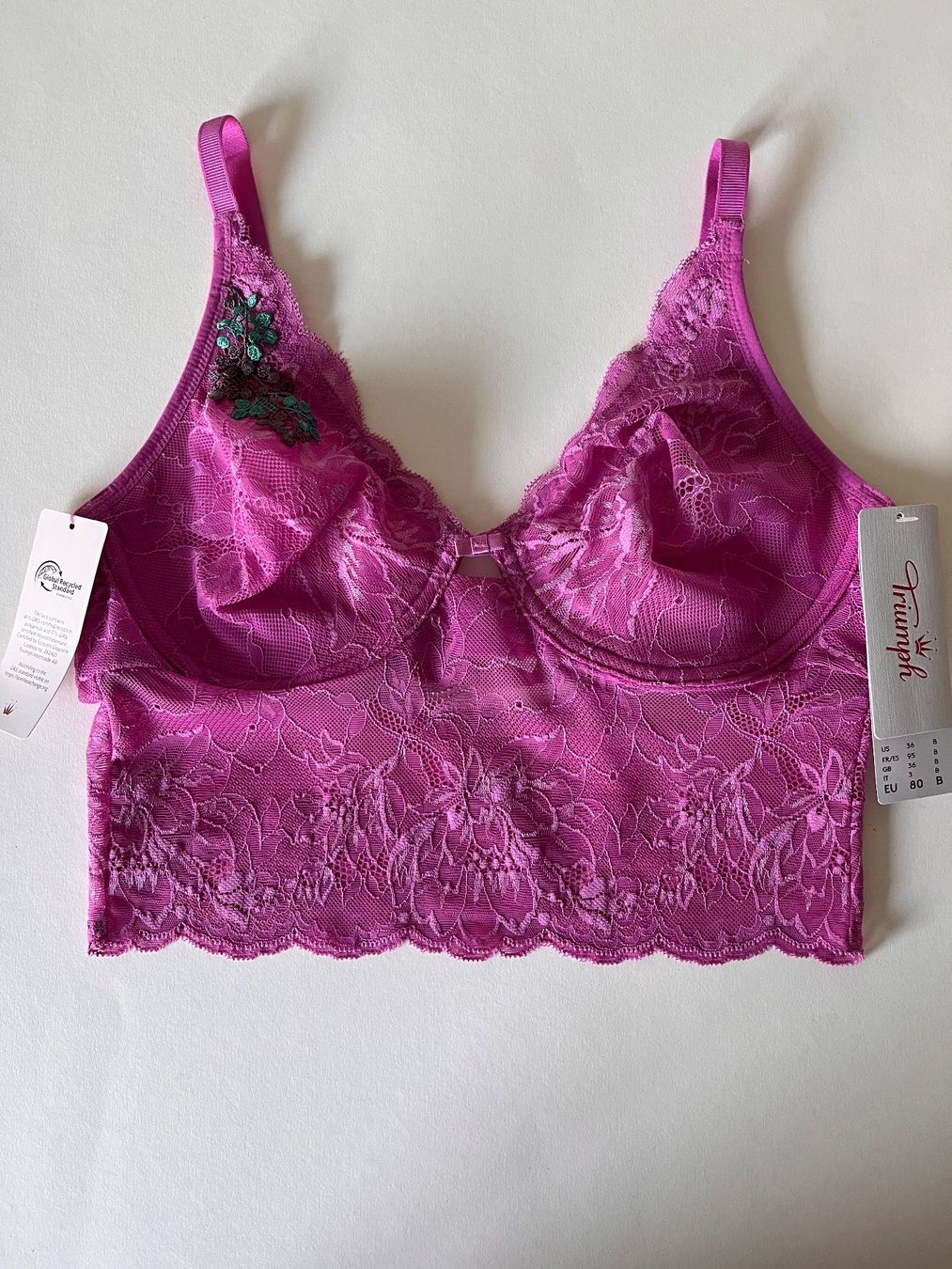 Triumph Altra biancheria intima: TRIUMPH, Bustier Amourette Charm, Grösse 80B, Farbe Pink – Nuovo e nell'imballaggio originale da Rudolfstetten venduto da gst_g7xl 4