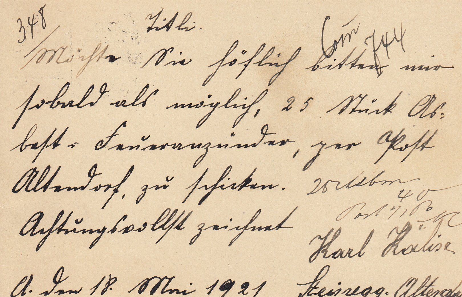 Tutti i francobolli: 1921 153 Postkarte mit Tellbrustbild – Usato da Spreitenbach venduto da Mustang_1105 1