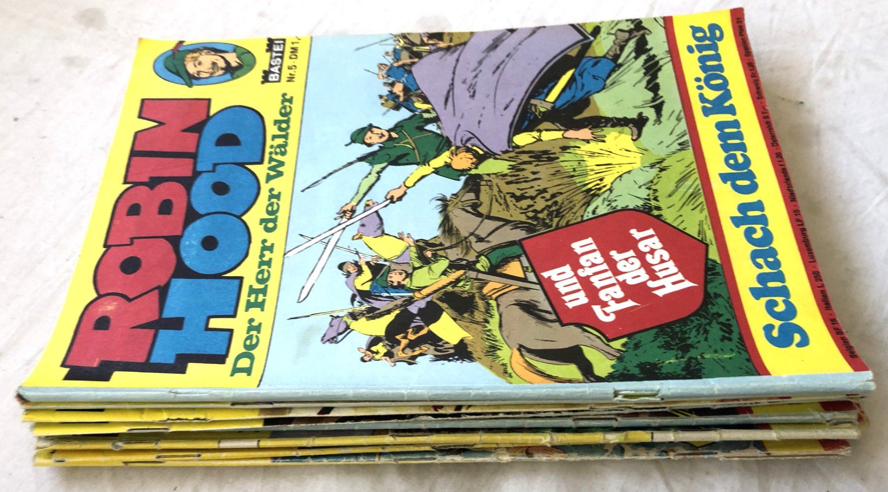 Fumetti: 8x Hefte - ROBIN HOOD -  Bastei Verlag – Usato da Schaffhausen venduto da durruti 1