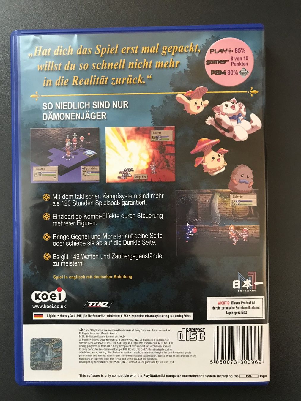 Giochi: Playstation 2 La Pucelle Tactics PAL – Usato da Widen venduto da Give5 1