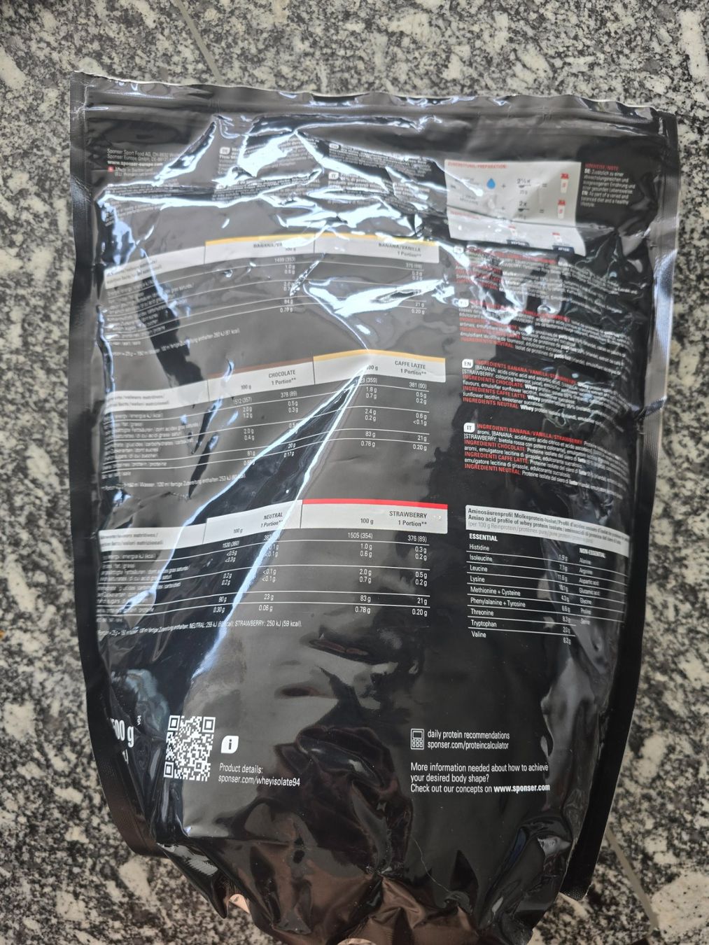 Cibi & Specialità: 450g Isolate Whey Zero Biotechusa & sponser Whey Isolate 94 – Usato da Cham venduto da GianniQ 2