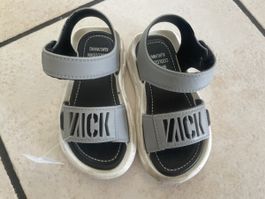 Sommer-Sandalen für Jungs, Grösse 23, Grau, Neuwertig