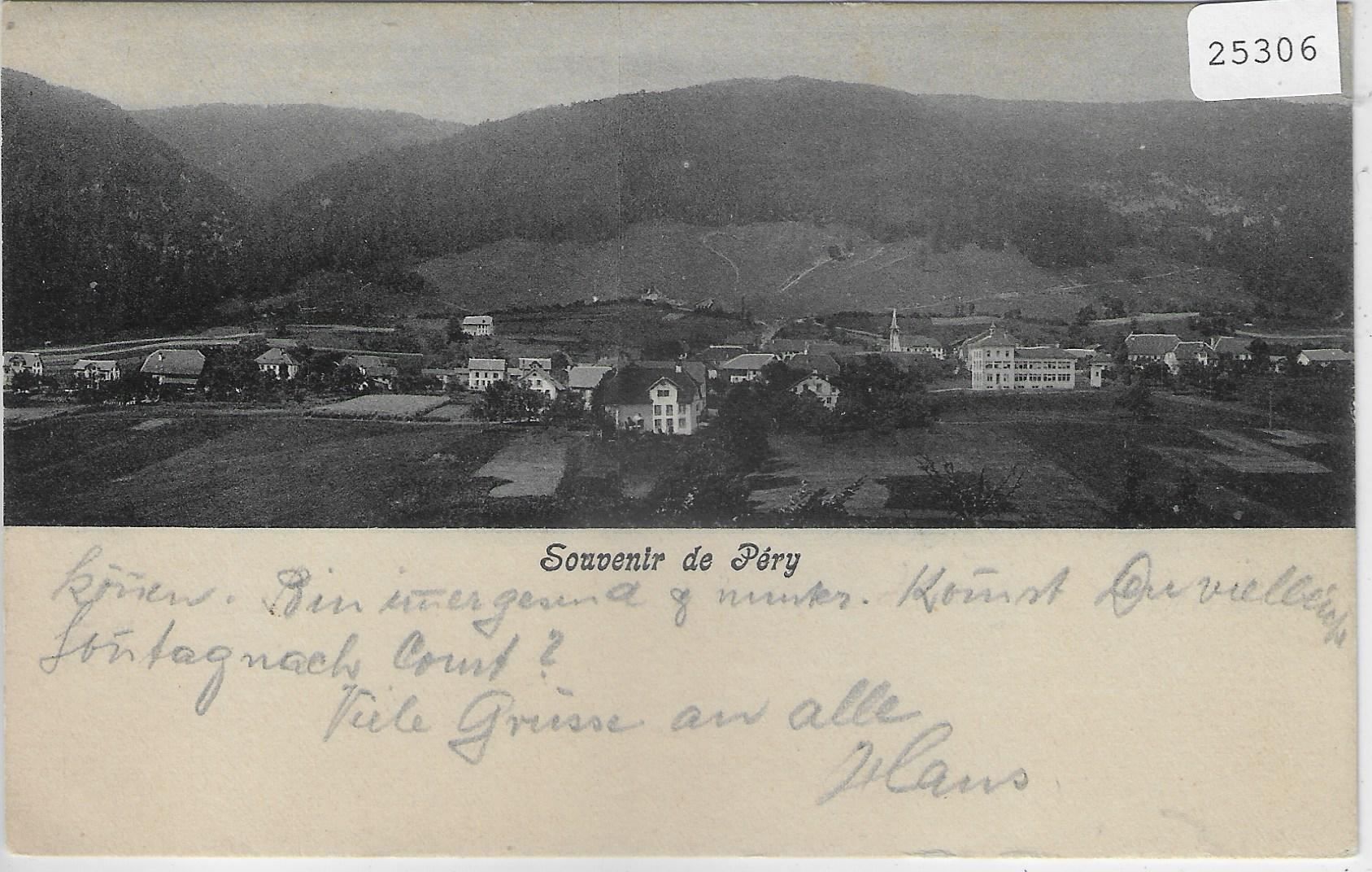 Cartes postales: Souvenir de Péry 1910 – Antique à Ettingen par Kartenplanet