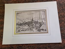 Schaffhausen Kupferstich  sehr alt SAUBER ORIGINAL