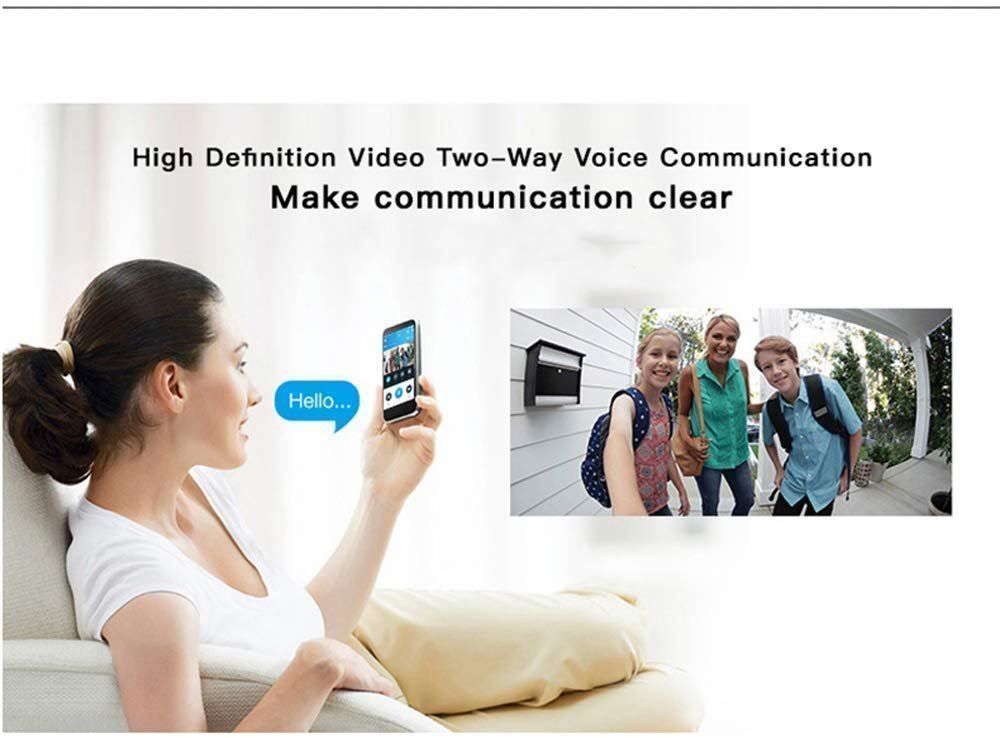 Camcorder: Sonnette caméra WiFi avec dingtong Access à distance infraro – Neu und originalverpackt aus Morges von DA-mobile 5