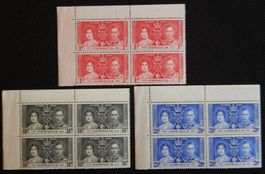 Jamaica Kat. 115-117 ** 1937 TOP
