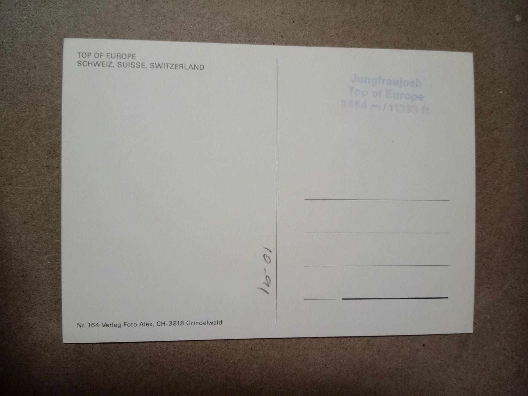 Cartoline postali: Ak Jungfraujoch Bern mehrbildrig – Usato da Küttigen venduto da Melisch1000 1