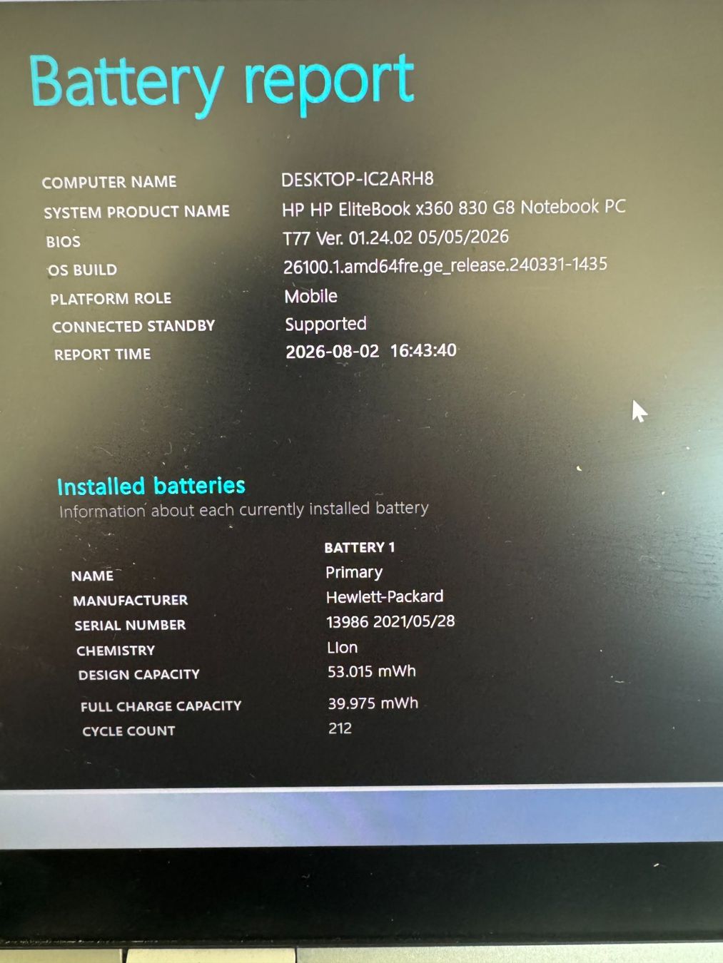 Hewlett Packard Notebooks: HP EliteBook x360 830 G8 Notebook PC 16 GB RAM – Gebraucht aus Bern von Lorenzo3027 1