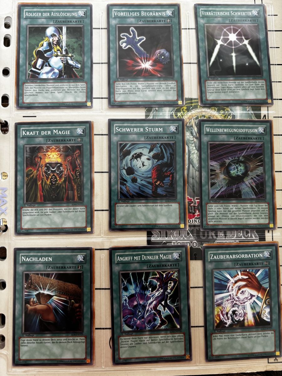 Yugioh Cartes à collectionner: Yu-Gi-Oh! Structure Deck Spellcaster's Judgment, Top Zustand – Neuf (Voir description) à Uznach par Vintage2022. 3