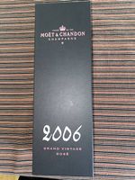 Moët & Chandon Grand Vintage Rosé 2006,ungeöffnet,OVP 