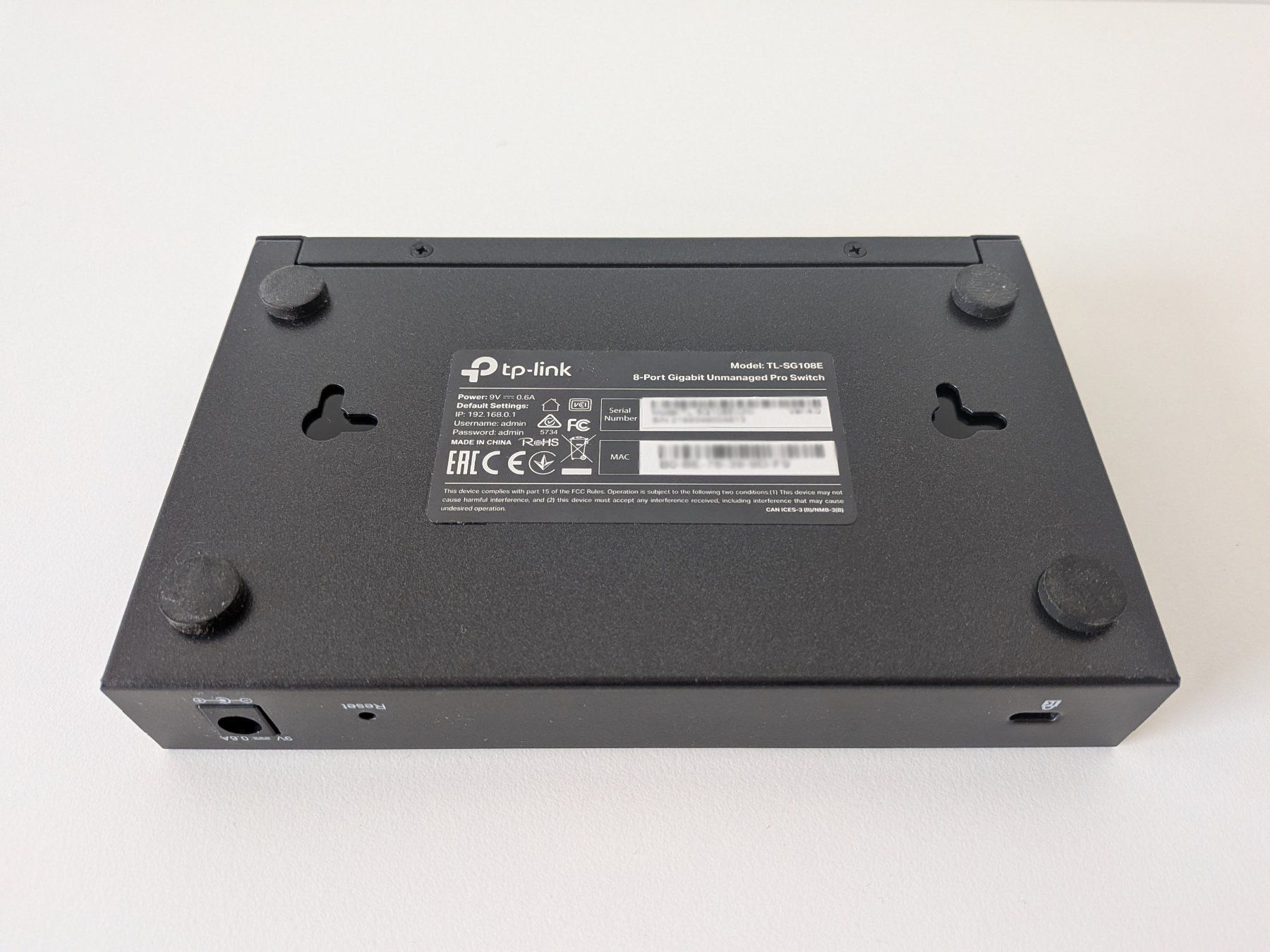 TP-Link Hubs & Switches: TP-Link TL-SG108E 8-Port Gigabit Switch – Gebraucht aus Winterthur von in4matiker 7