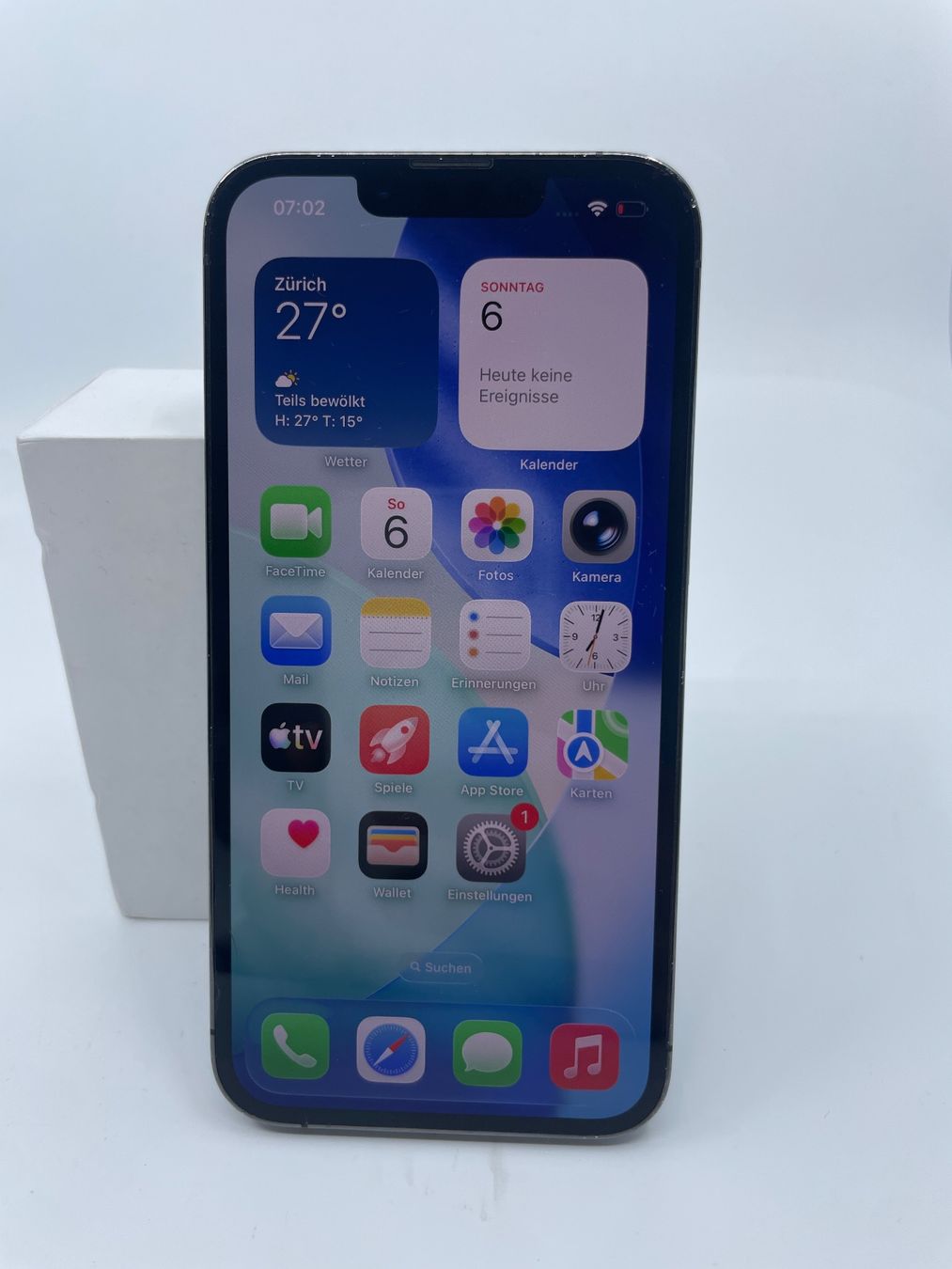 Apple Telefoni cellulari / Smartphones: iPhone 13 Pro 128GB Graphit - Akku 76% – Usato da Zürich venduto da Waikiki57 1