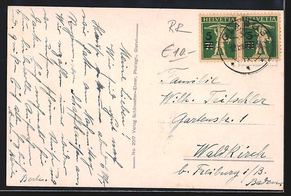 Cartes postales: Glarus, Landsgemeinde mit Gandstock, K – D'occasion à Berlin par bartko-reher 1