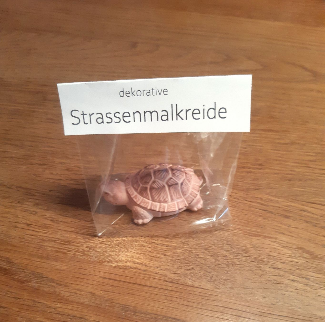 Giocattoli: Strassenmalkreide Schildkröte einzeln verpackt – Nuovo e nell'imballaggio originale da Ersigen venduto da KreideWerkstatt