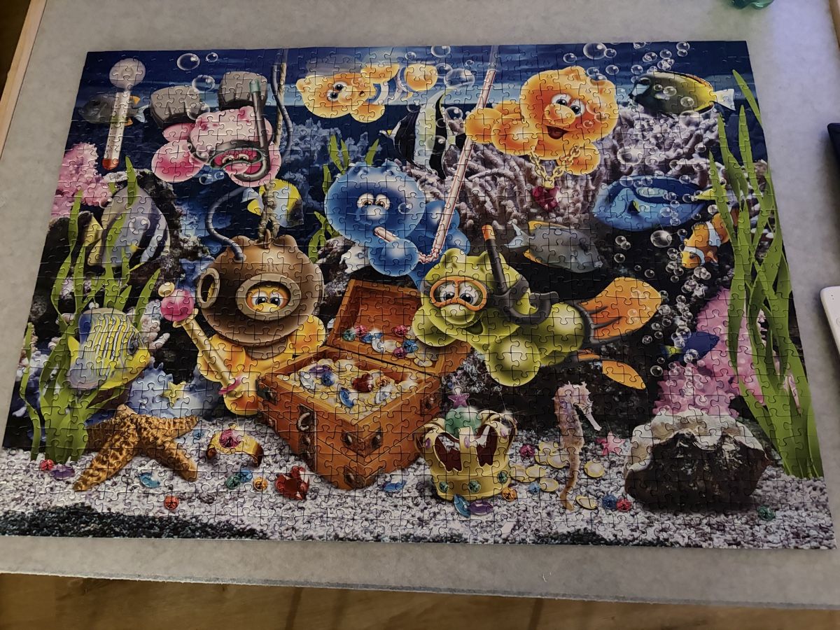 Ravensburger Puzzle: Puzzle Gelini 1000 Teile – Usato da Laupersdorf venduto da eliza23