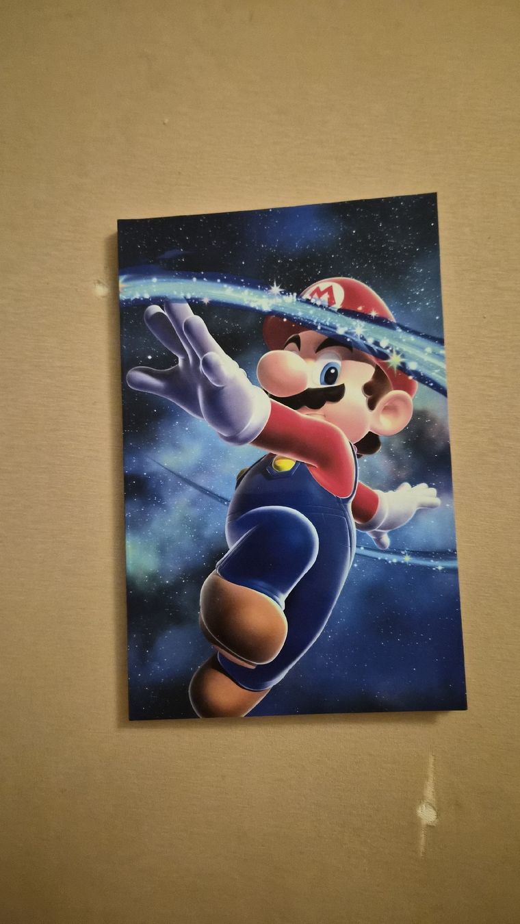 Nintendo Giochi: Super Mario Galaxy Notizbuch – Nuovo e nell'imballaggio originale da Wabern venduto da konbini
