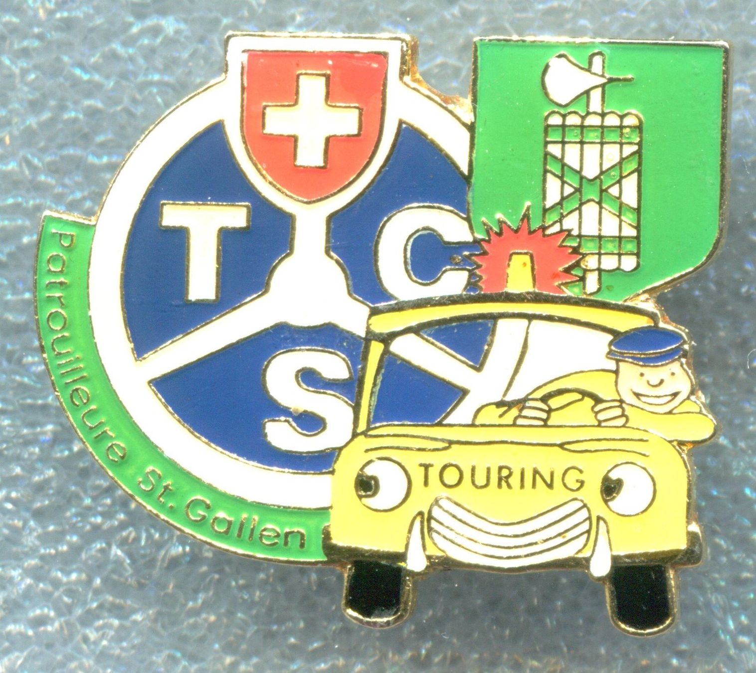 TCS Placchette & Badge: TCS  St.Gallen Nr, 635 – Usato da Winterthur venduto da Sammleroase