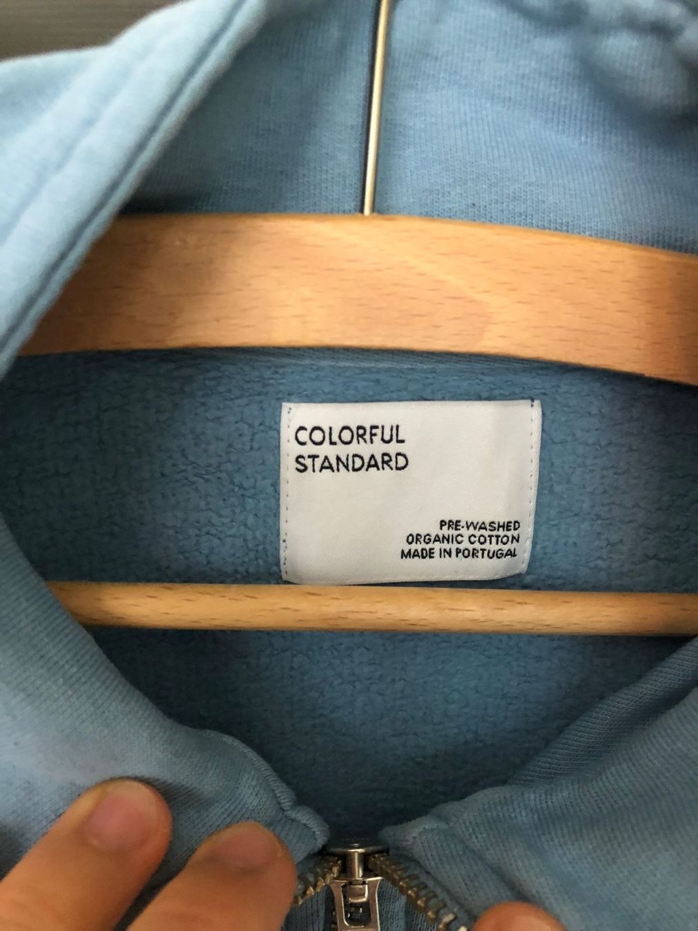 Pullover & Sweatshirts: Half Zip Pullover Colorful Standard blau – Neu (gemäss Beschreibung) aus Bern von lyn_mxn8 2