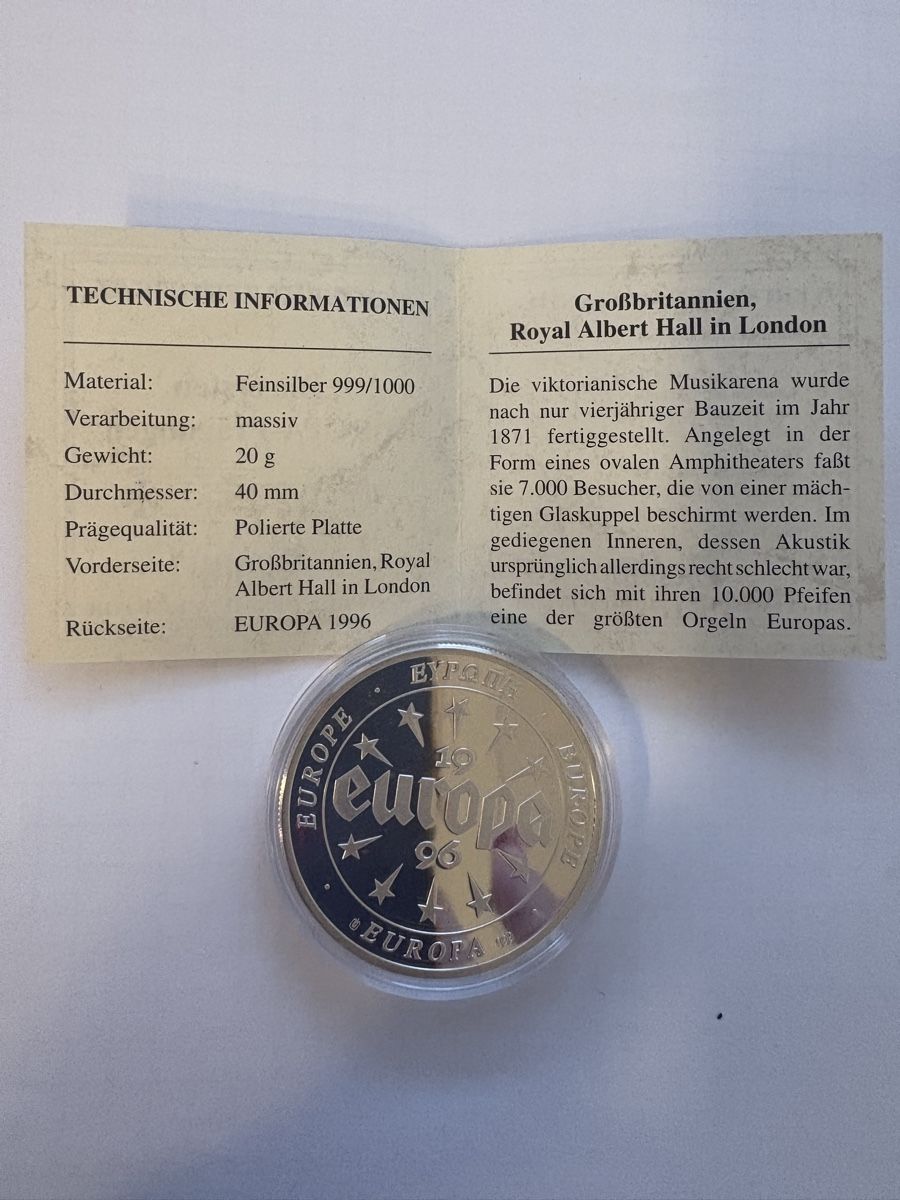 Alle Münzen: Europa 1996 – Gebraucht aus Murten von Tzaugg 3