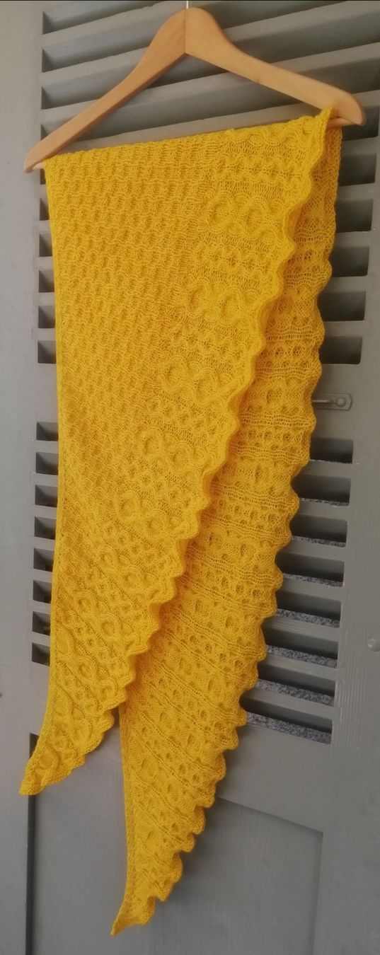 Foulards, Tücher & Schals: Schultertuch "Honigtopf", 100% Merino  NEU – Neu (gemäss Beschreibung) aus Langenthal von Handstrick 1