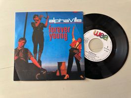 ALPHAVILLE rare Single Forever young Frankreich differnt PS