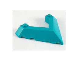 LEGO - 48x Dark Turquoise Wedge 6x8 - 22390 - NEW