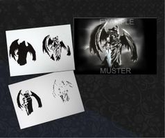Step by Step Airbrush-Schab. Todesengel