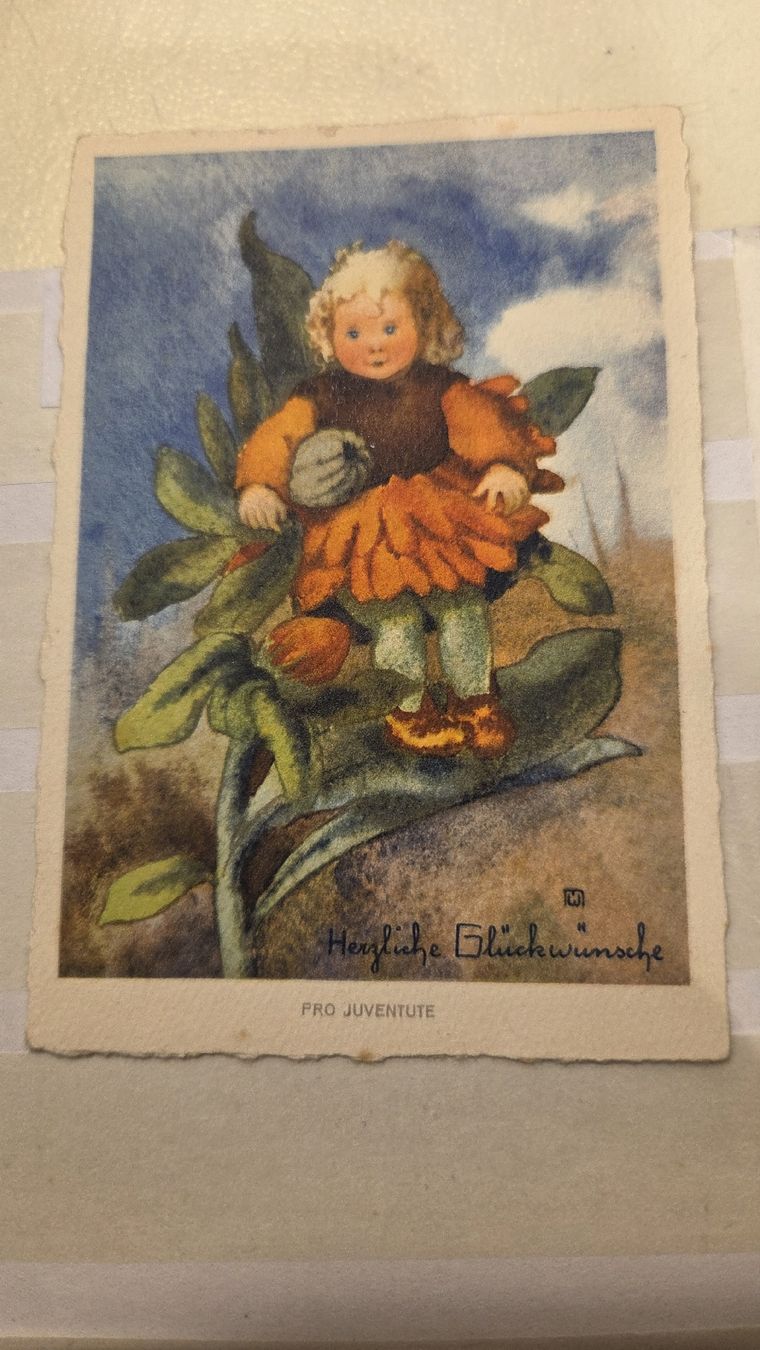 Alle Briefmarken: 1932  Pro Juventute Kärtchen – Gebraucht aus Arni AG von Moth68
