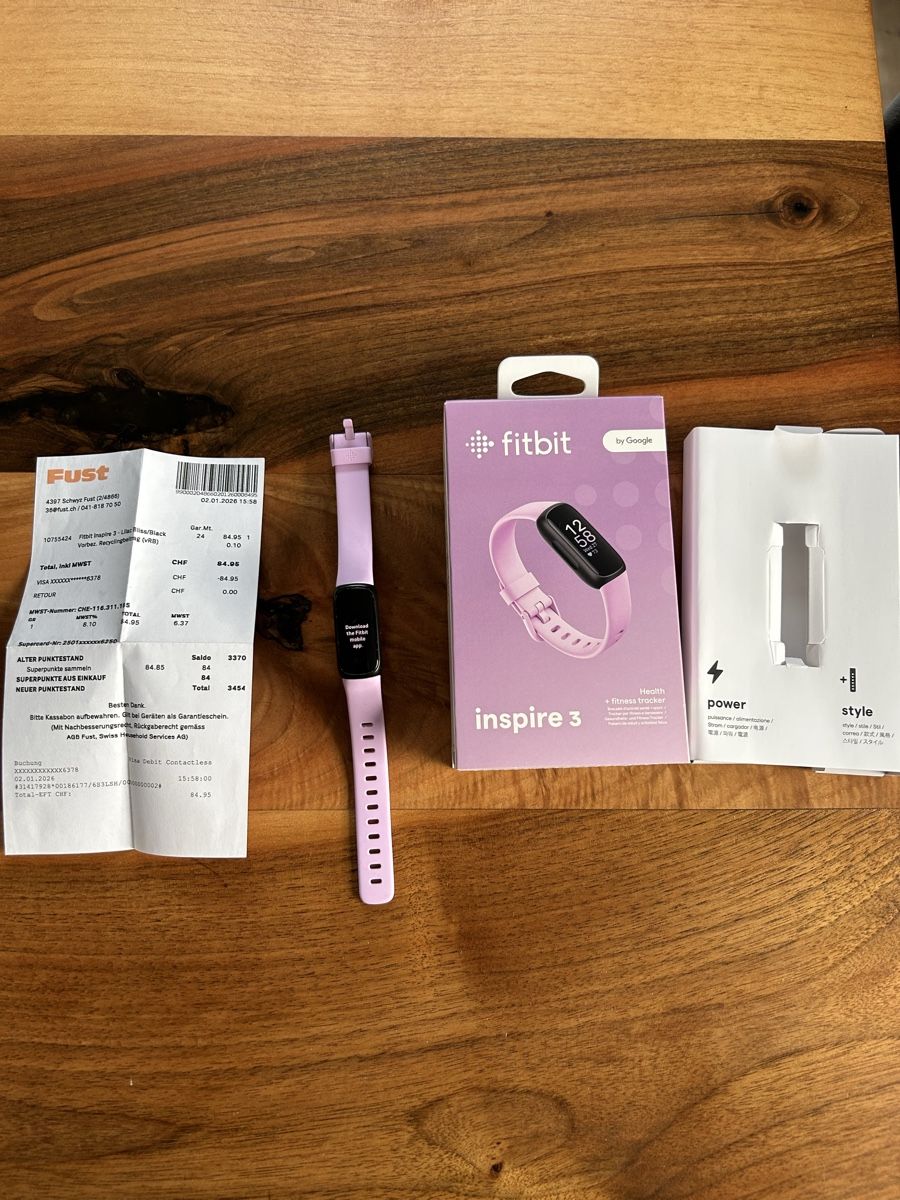 Fitbit Smartwatch: Fitbit Inspire 3 Lila  – Nuovo (secondo la descrizione) da Muotathal venduto da KostbareOrchidee 1