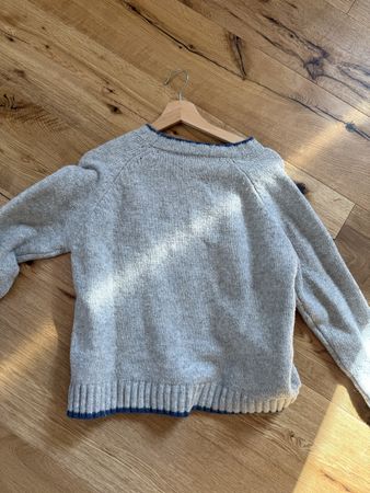 Pullover hellgrau Grösse L